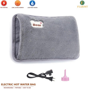 Fluent Electric Hot Water Bag for Periods joint back stomach pain relief Warm Bag Electrical 1 L Hot Water Bag