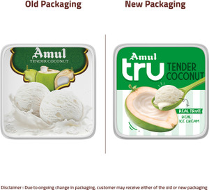 Amul Tender Coconut Ice Cream - Image 1