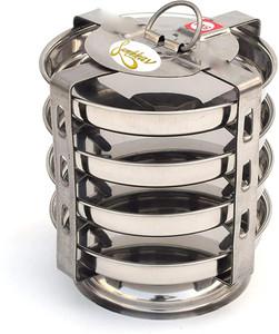 Sambhav 4 Plate Thatte Idli Stand Induction & Standard Idli Maker