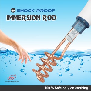 UGC 100% Copper Waterproof 2000 W Shock Proof Immersion Heater Rod 2000 W Shock Proof Immersion Heater Rod