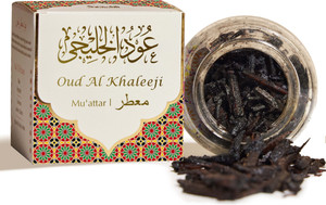 दुखनी Oud Al Khaleeji Muattar Bakhoor | 1 jar X 40 Grams Wood Chips | Arabic Incense अगरबत्ती