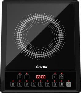 Preethi 2100 W Induction Cooktop Push Button