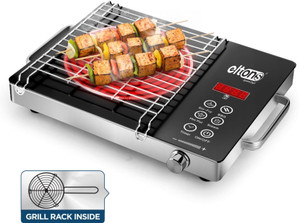 Eltons 2200 W Radiant Cooktop Touch Panel, Jog Dial