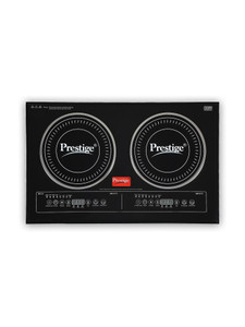 Prestige PDIC 3.0 3200W Double Induction Cooktop (Black) - Image 1