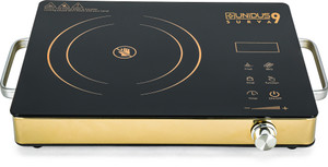 UNIDUS 2000 W Radiant Cooktop Jog Dial, Touch Panel