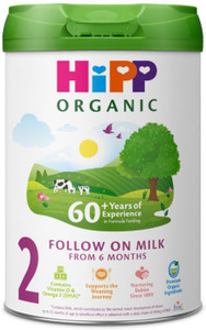 Hipp Organic 2 Follow-On Milk – UK-Made Baby Formula with DHA & Iron (Imported)