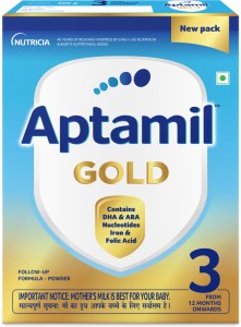 Aptamil Gold Follow up Infant Formula Powder ( Stage 3)