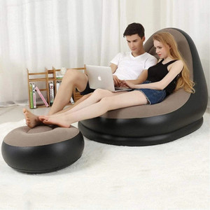WAKTORO NA PVC 2 Seater Inflatable Sofa