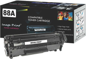 IMAGE PRINT 88A Toner Cartridge Compatible for HP Laser Printers P1007 ...