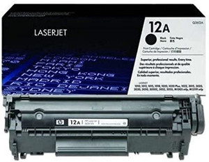HP LASERJET TONER CARTRIDGE 12A FOR LASERJET 1020 Printer series Black ...