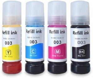 blue power Refill Use For Epson 003 Ink Black + Tri Color Combo Pack ...