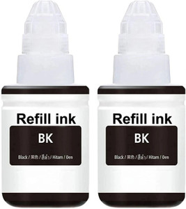 R C Print GI-790BK for G1010,G2000,G2010,G2012,G3000,G3010,G3012,G4010 Black - Twin Pack Ink Bottle