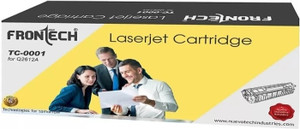 Frontech TC-0001 for Q2612A Cartridge suitable Black Ink Toner