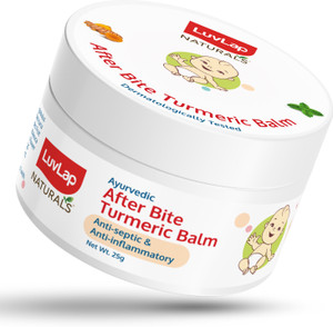 LuvLap Naturals After Bite Turmeric Balm with Pudina
