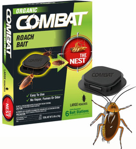 Cockroach gel bait station container