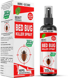 Home-Secure Bed Bug Killer Spray-Natural Bed Bug Repellent, Instant Action, Chemical Free