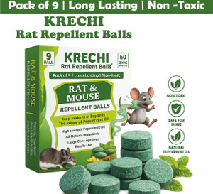 krechi Rat Repellent Balls for Car Rodent Repellent to Protect Wires in Car
