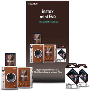 FUJIFILM Instax Mini Evo Hybrid Premium Edition Instant Camera