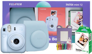 FUJIFILM Instax Mini 12 Treasure Box (10 Shot, Carry Case & Bunting) Instant Camera
