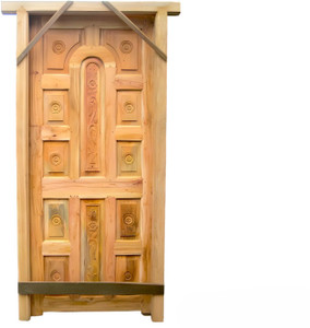 La Furniture Best Hand Made Classsic Design 12 Pannel Mahogany Door Palla With Sal Frame Interior Door