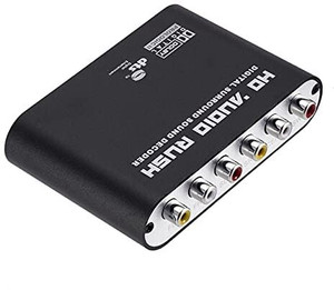 RyzCare  TV-out Cable 5.1 HD Audio Rush Digital Sound Decoder Converter Media Streaming Device