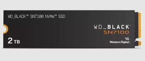 WD Black SN7100 NVMe 2 TB Desktop Black PCIe NVMe Internal Solid