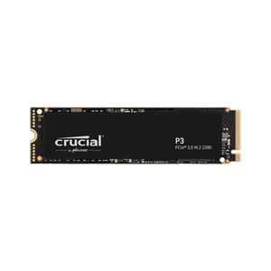 Crucial CT1000P3SSD8 1000 GB Desktop, Laptop Black PCIe NVMe