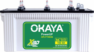 OKAYA 60 Months Warranty Tubular Inverter Battery
