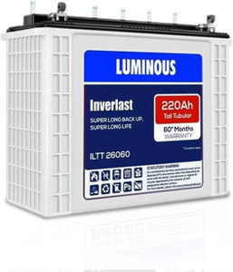 LUMINOUS 60 Months Warranty Tubular Inverter Battery