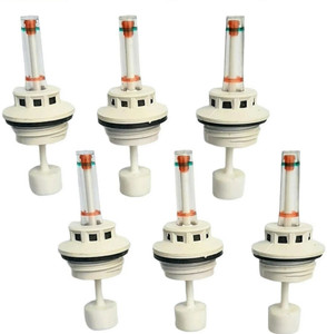 GoodsBazaar 6pc 30mm Inverter Battery Water Level Indicator Tubular Flat Float Cap Vent Plug Solar Compatible Square Wave Inverter