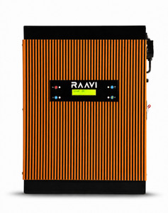 RaaviEnergy Inverter with Inbuilt Safe 1280Wh Lithium Battery RPower 1250 with 60 Months Warranty Pure Sine Wave Inverter