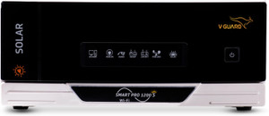 V-Guard 1000 VA S Solar Inverter with Wi-Fi and Bluetooth Connectivity (Free Installation) Digital with 3 Year Warranty Solar Compatible Pure Sine Wave Inverter