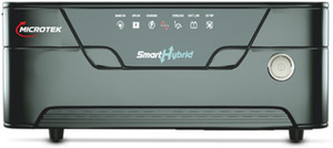 Microtek SMART HYBRID UPS 1075 12V UPS SMART HYBRID 1075 12V with 3 Year Warranty Solar Compatible Pure Sine Wave Inverter