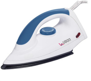 Ubon by Ubon Dry Iron 1000W, Multiple Temperature Control, 360 Degree Swivel Cord 1000 W Dry Iron