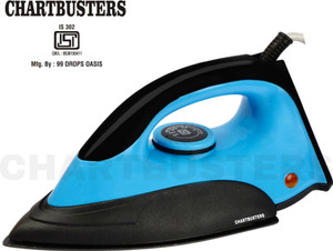 Chartbusters by CHARTBUSTERS GLIDE PRO X 1000 W Dry Iron