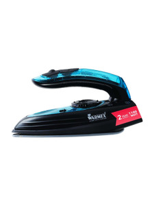 Warmex Home Appliances by Warmex New Jet Steam Travel Iron Vertical/Horizontal (Push Fold Button) 2 Year Warranty 1100 W Garment Steamer