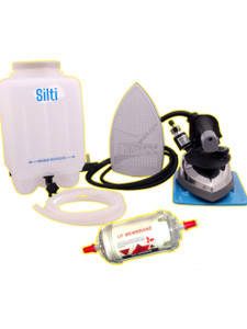 Tovito ES 300 L Silti, Model 2024, High quality for drycleaners and tailors with Filter 1200 W Steam Iron