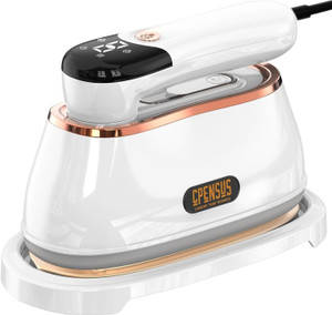 क्पेन्सस Mini steam iron 1100W Handanheld garment steamer for horizontal-vertical ironing स्टीम आयरन
