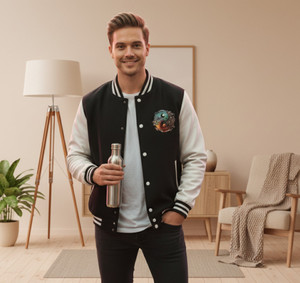 Barmanic Full Sleeve Graphic Print Men Jacket