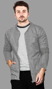 Leotude Full Sleeve Solid Men Jacket