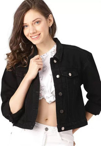 Sfine Full Sleeve Washed Women Denim Jacket