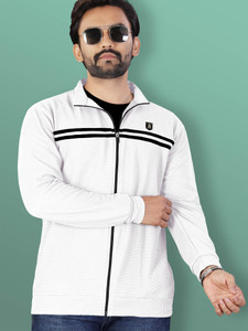 VeBNoR Full Sleeve Striped Men Jacket