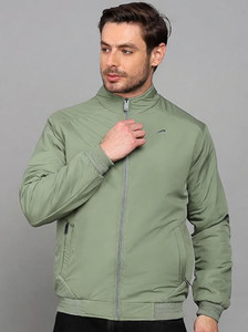 Ellipse Full Sleeve Solid Men Jacket