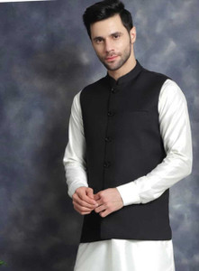 maksud enterprise Sleeveless Solid Men Jacket