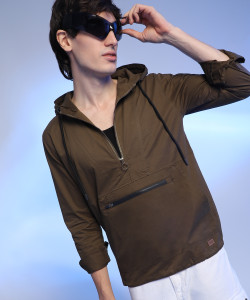 CAMPUS SUTRA Full Sleeve Solid Men Jacket