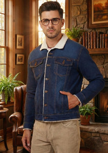 NUEVOSPORTA Full Sleeve Washed Men Denim Jacket