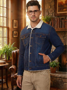 NUEVOSPORTA Full Sleeve Washed Men Denim Jacket