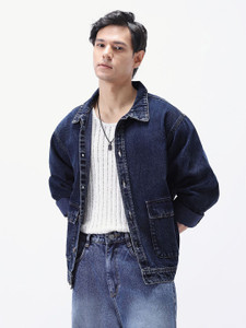 Urbano Fashion Full Sleeve Solid Men Denim Jacket