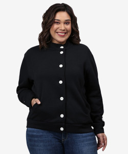Instafab Plus Full Sleeve Solid Women Jacket