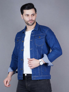 METRONAUT Full Sleeve Solid Men Denim Jacket